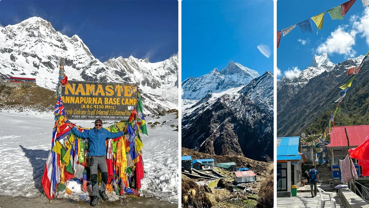 Annaurna Base Camp Trekking in Spring