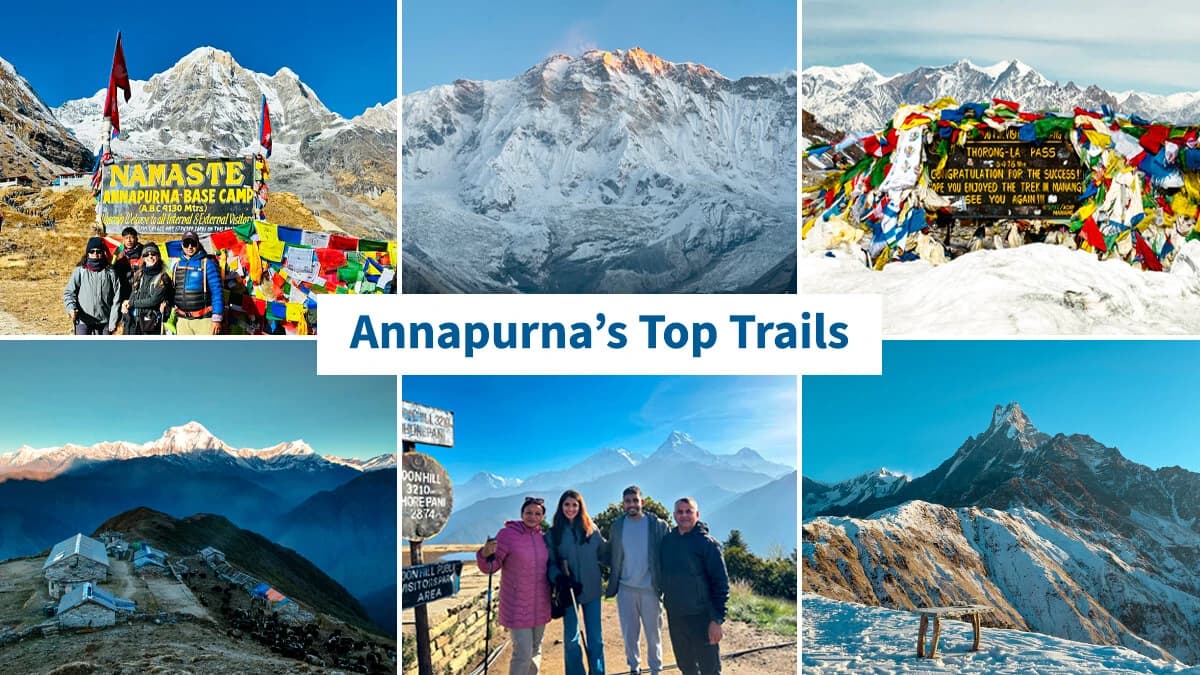 Best treks in Annapurna Nepal