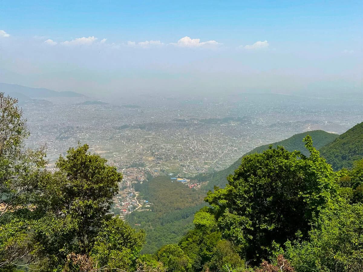 View from Champadevi Hill