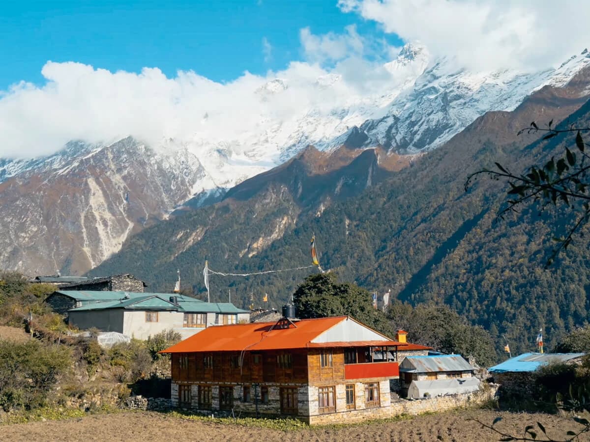 Enroute to Tsum Valley