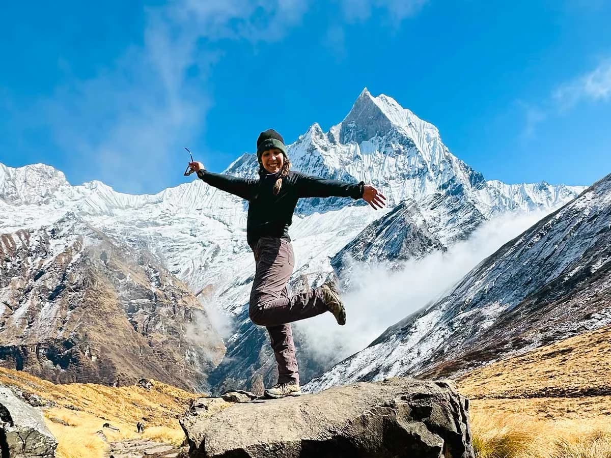 Fishtail as seen from Annapurna Base Camp at 4,130 m