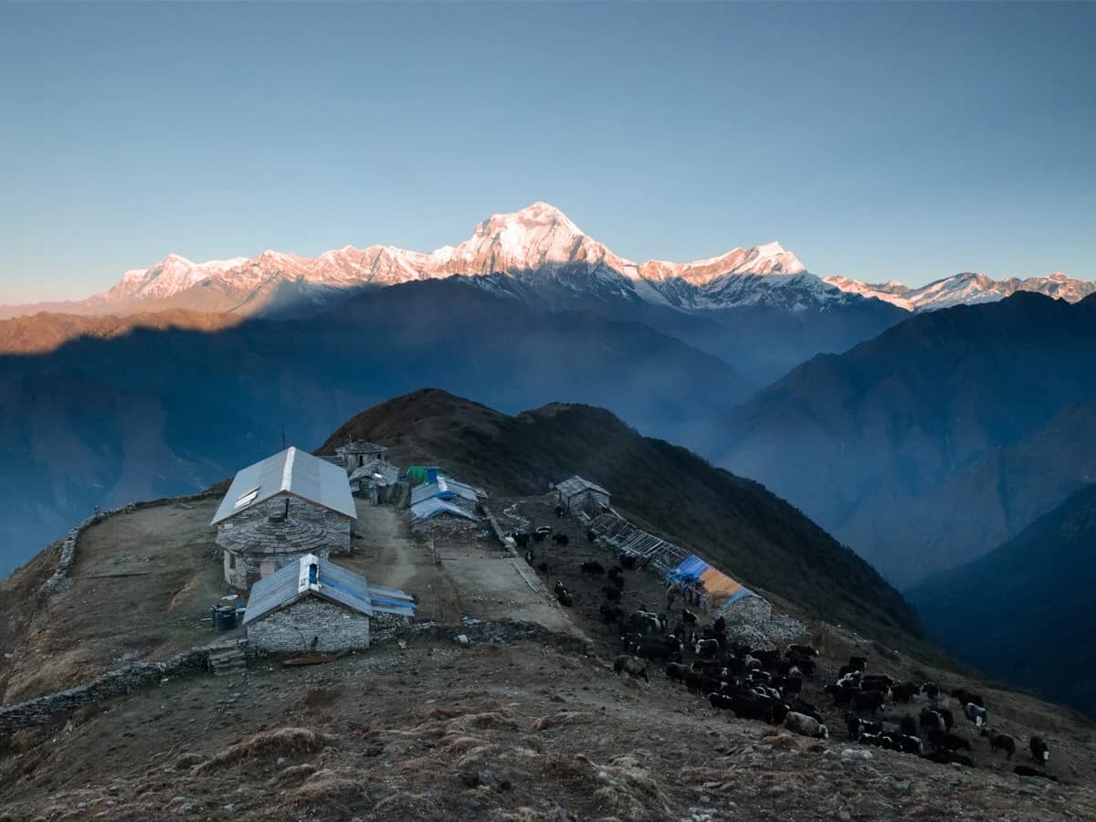 View from Khopra Ridge