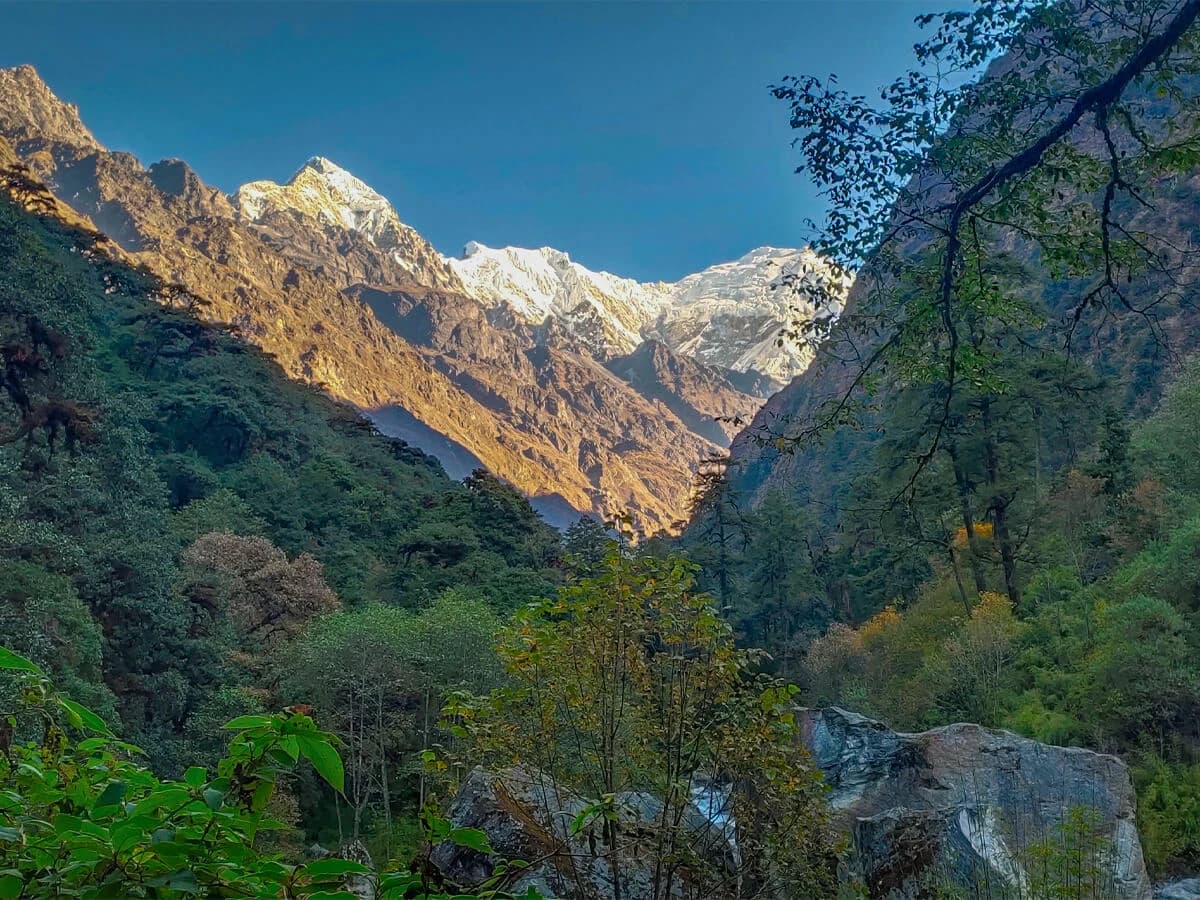 Langtang Valley Trek Route
