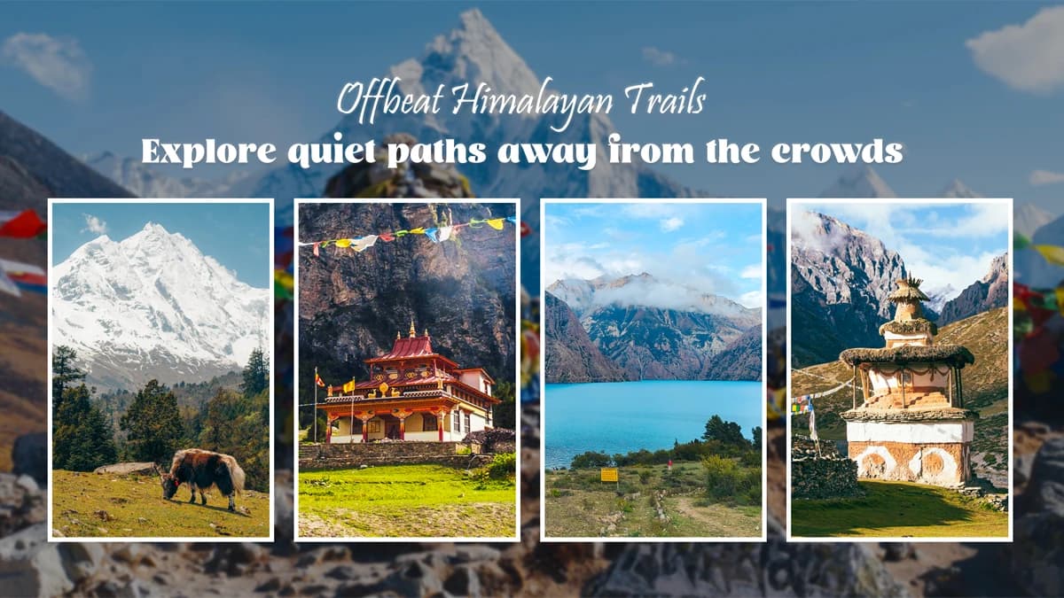 The less crowded treks in Nepal