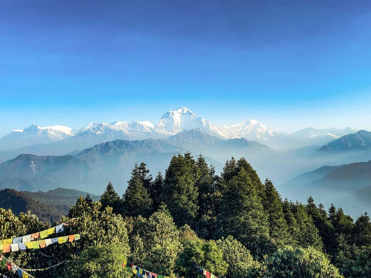 Magnificent View from Poonhill