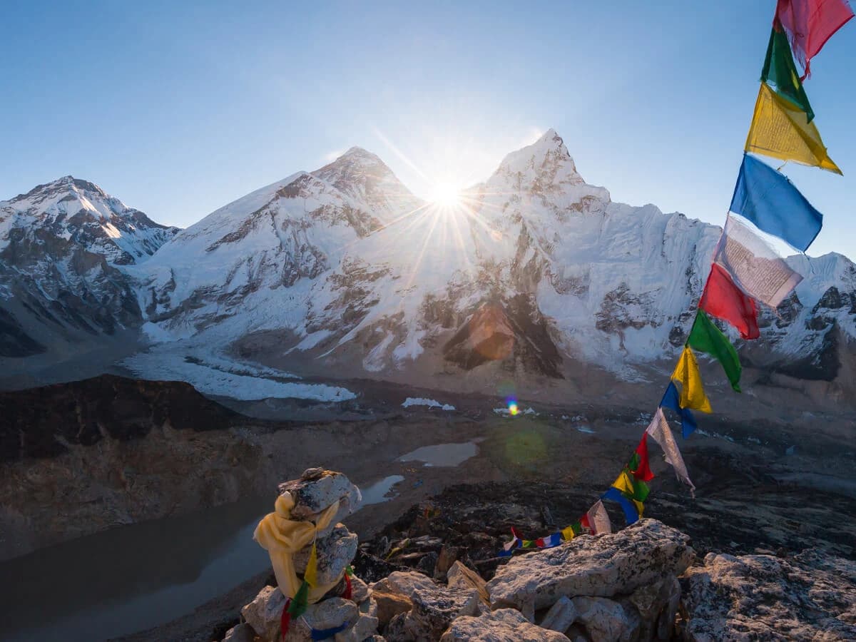 Mt. Everest Sunrise from Kala Patthar Nepal