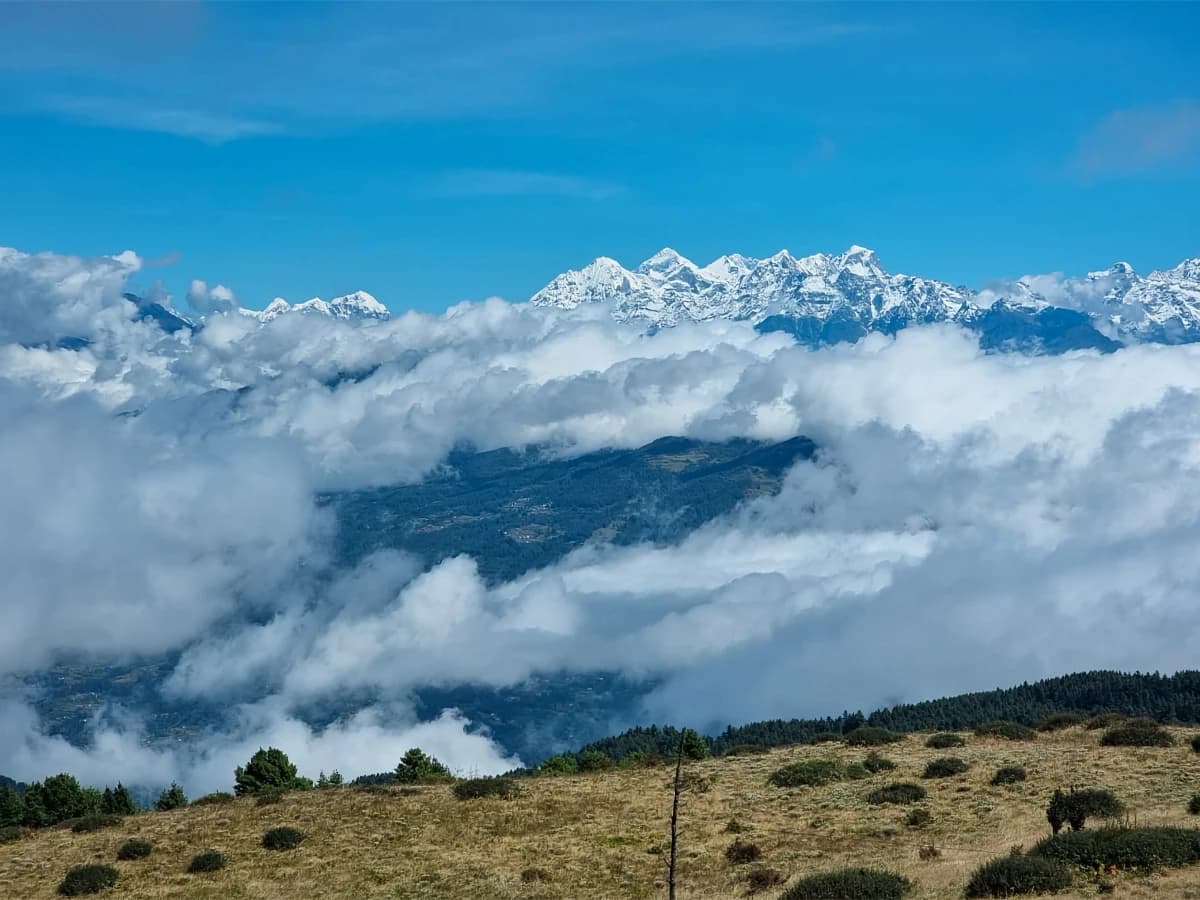 View from Pikey Peak at 4065 meters