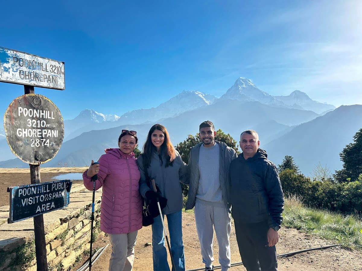 Magnificent View from Poonhill