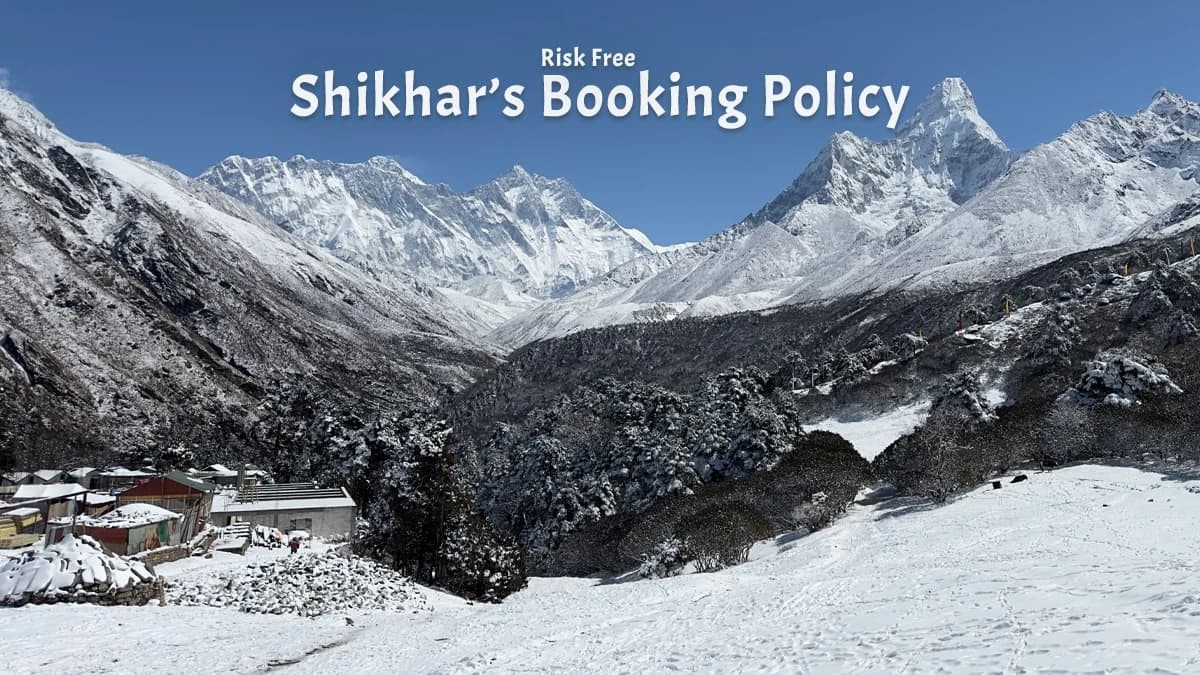 Shikhar Adventure Risk Free Booking Policy