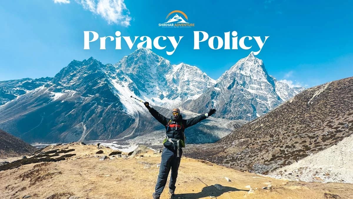 Shikhar Adventure's Privacy Policy