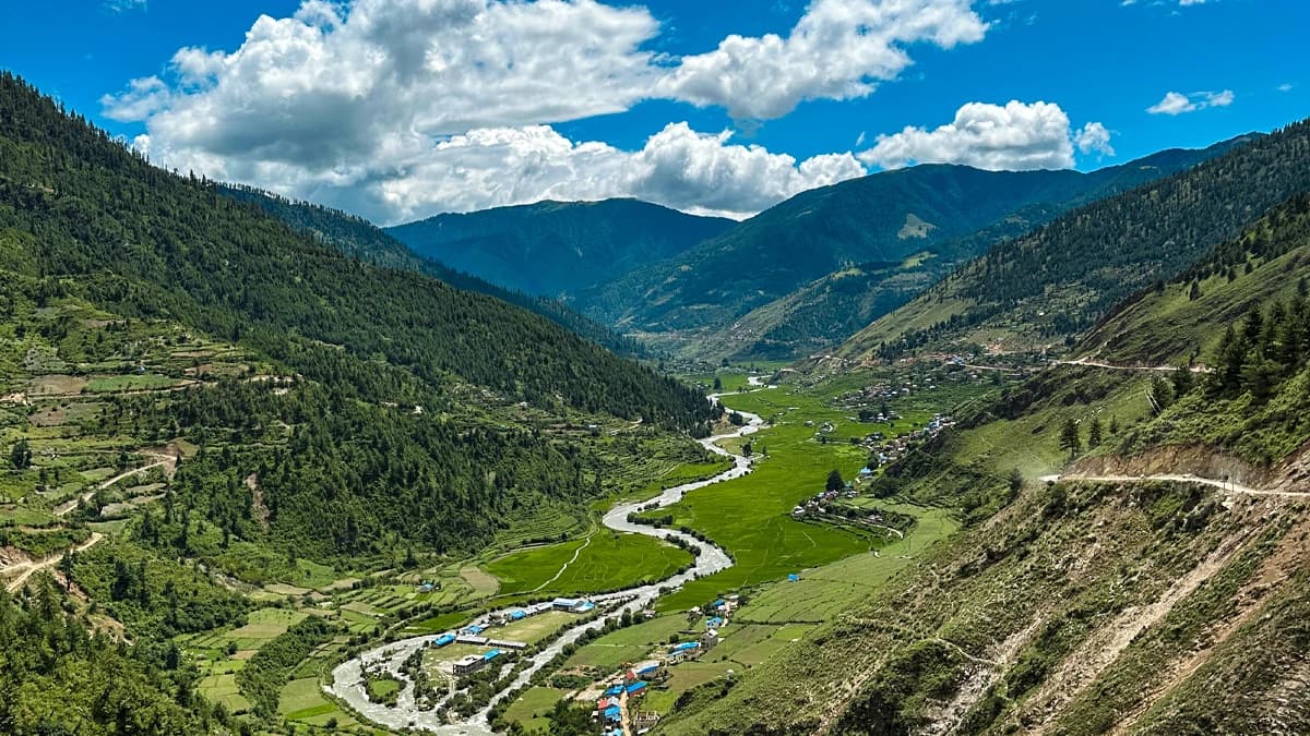 Beautiful Sinja Valley in Nepal