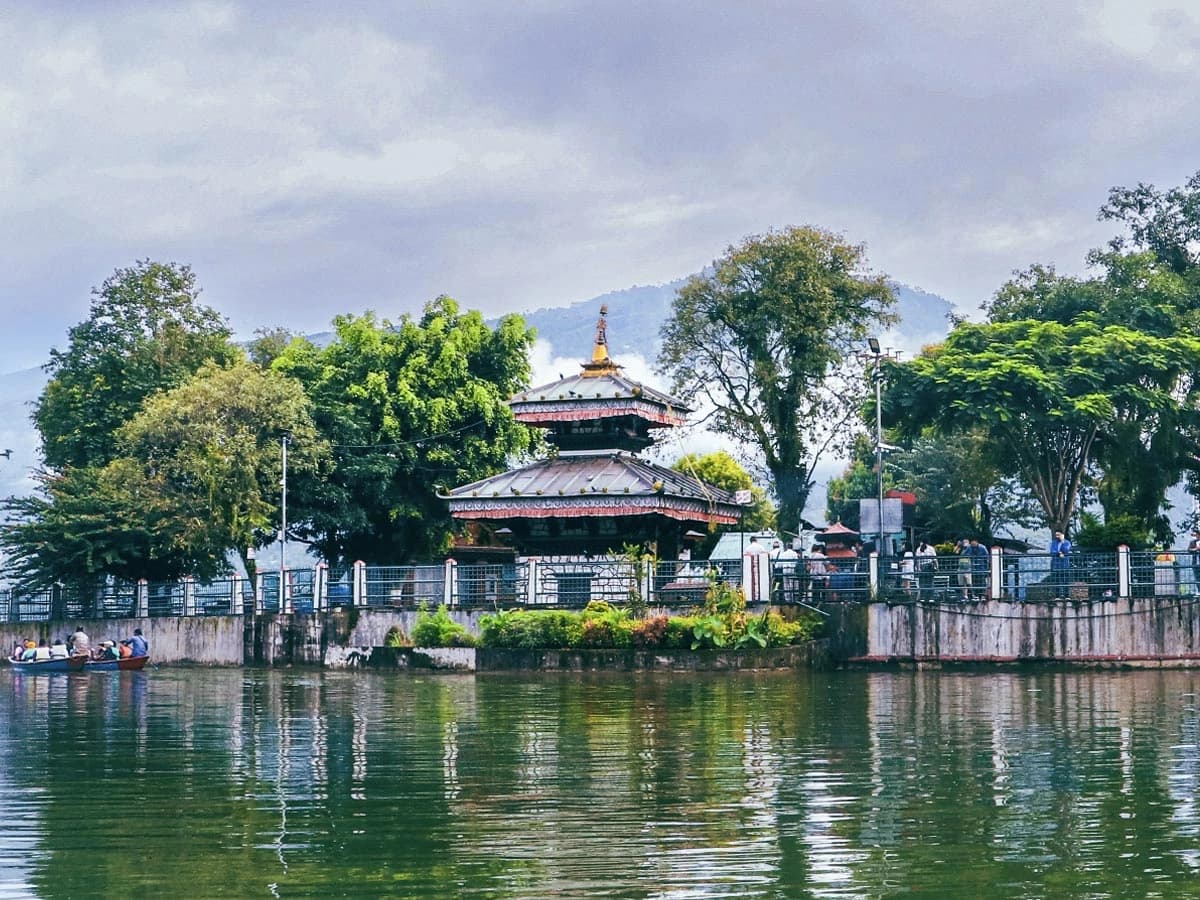 Tal Barahi Temple, Phewa Lake, Pokhara, Boating