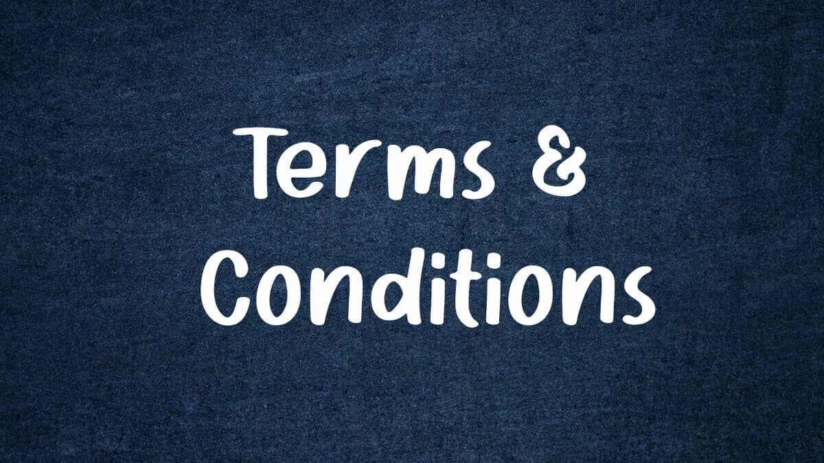 Terms and Conditions