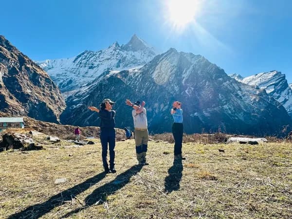 Annapurna Base Camp Trail Machhapuchre Base Camp