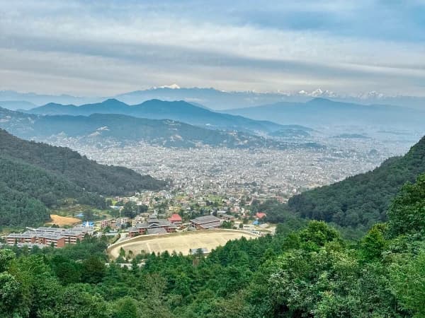 Kathmandu City From Chandragiri