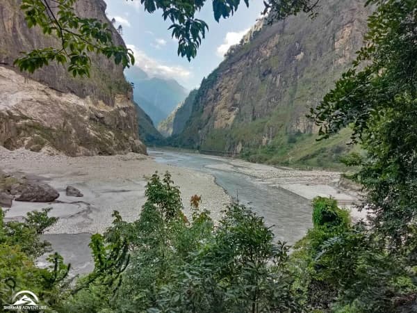 Manaslu Circuit Trek Route