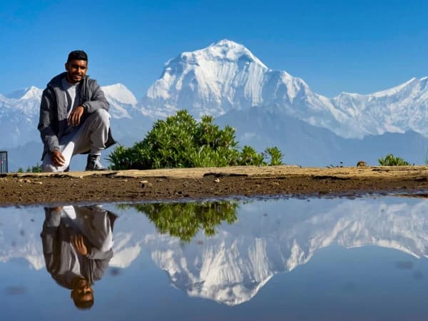 Mount Dhaulagiri From Poonhill