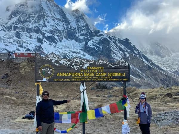 Reached Annapurna Base Camp